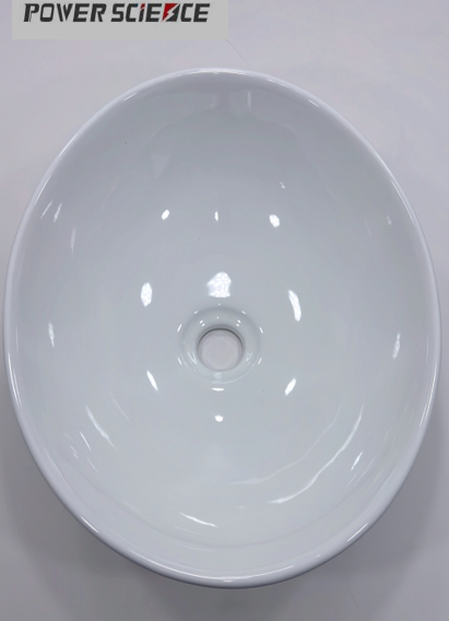 Ceramic Basin Oval 410*335*140mm (White)